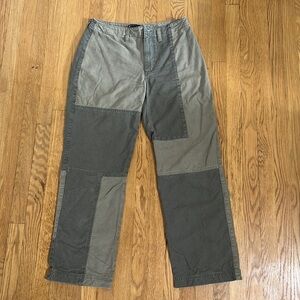 ASOS colorblock patchwork pants